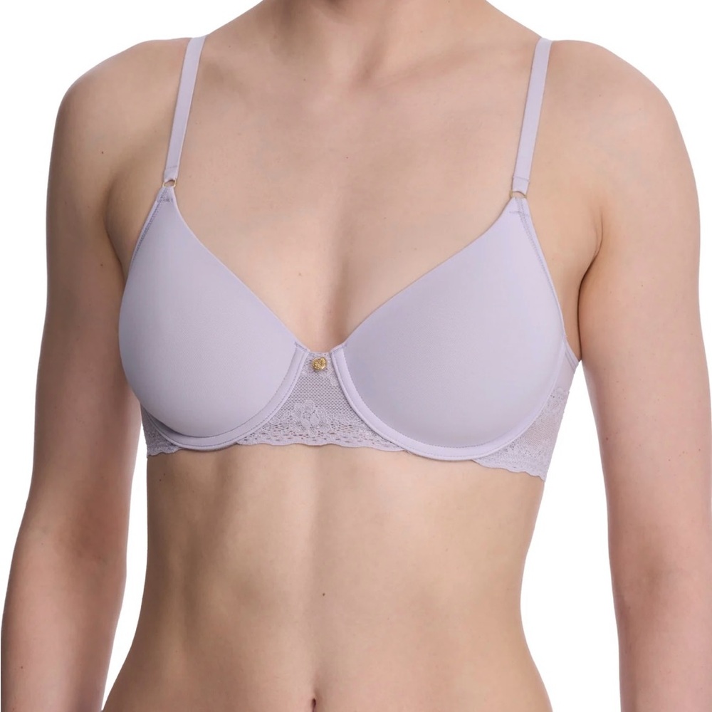 Natori Bliss Perfection Contour Underwire T-shirt Bra- pink pearl 32G